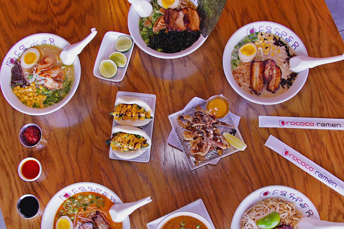 Ramen restaurant menu store