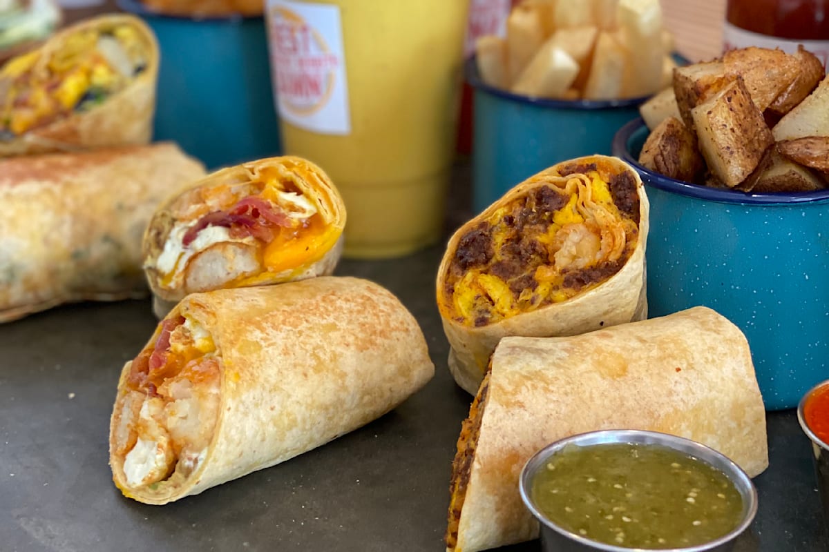 Best Damn Breakfast Burrito Brooklyn Brooklyn, NY Restaurant Menu