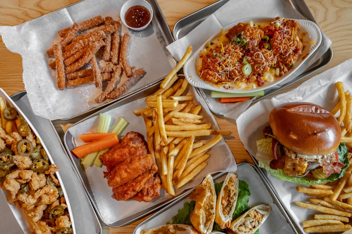 Knockout Sports Bar Delivery Menu Order Online 6730 Fossil Bluff Dr