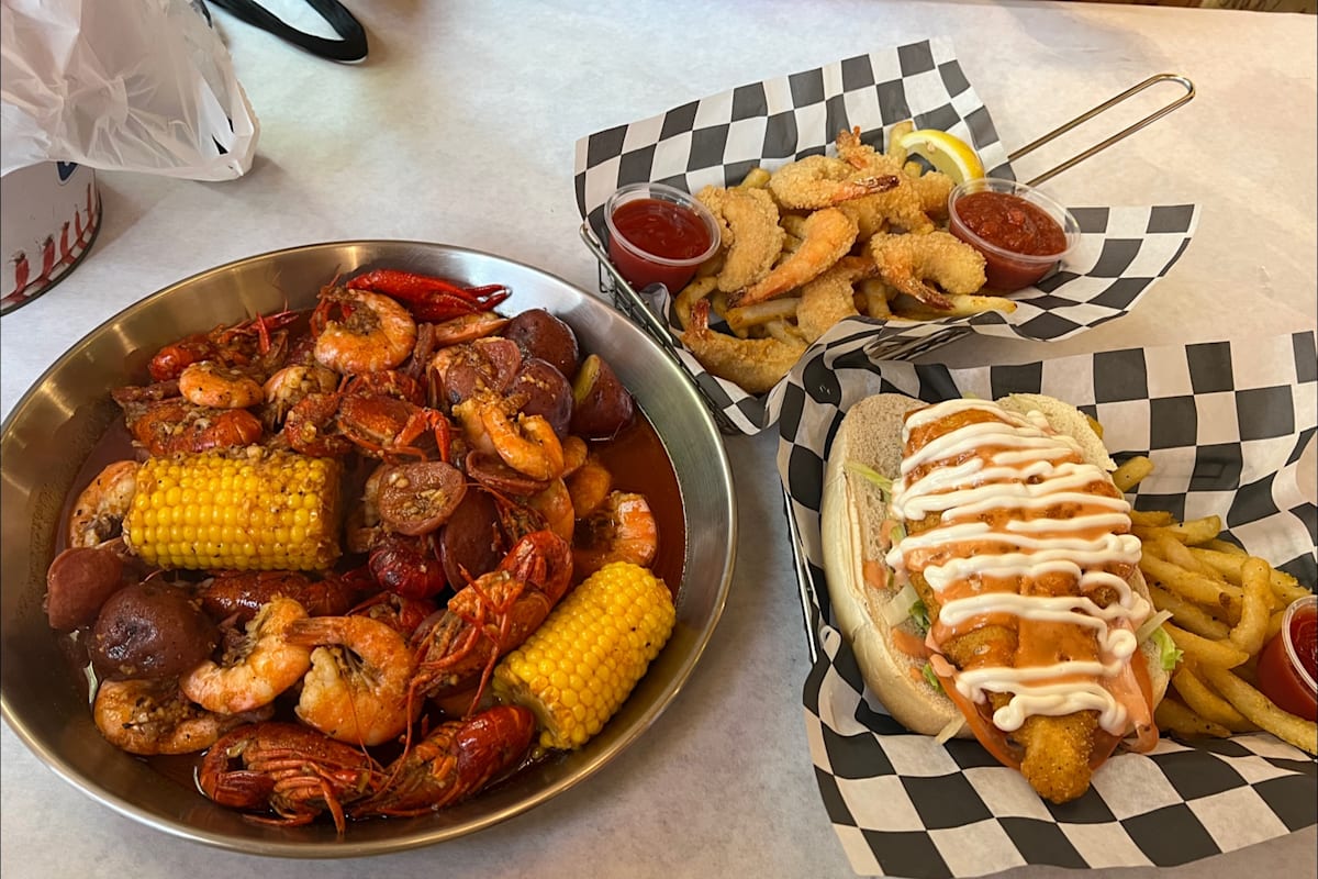 Storming crab 2025 menu