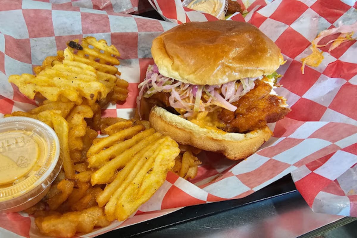 Hangry Joe's Hot Chicken Delivery Menu Order Online 1025 N Elmhurst