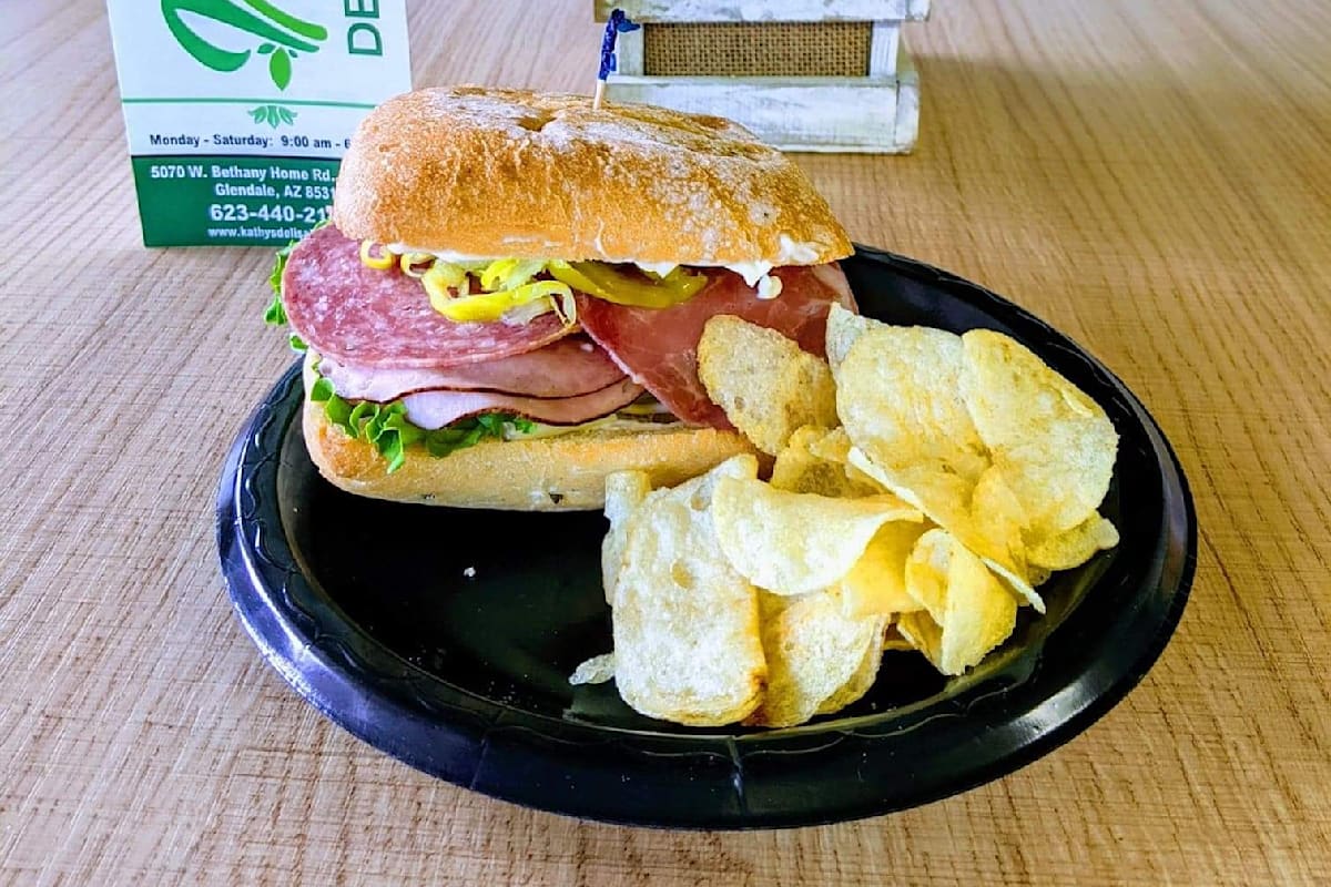 Kathys Deli & Salads Delivery Menu Order Online 5070 W Bethany Home