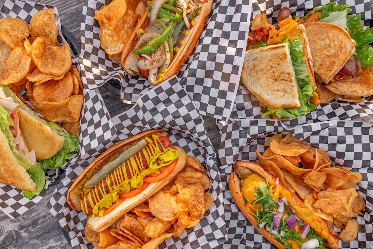 Rocket Dog Brats & Brew Delivery Menu Order Online 88 East Shaw Ave