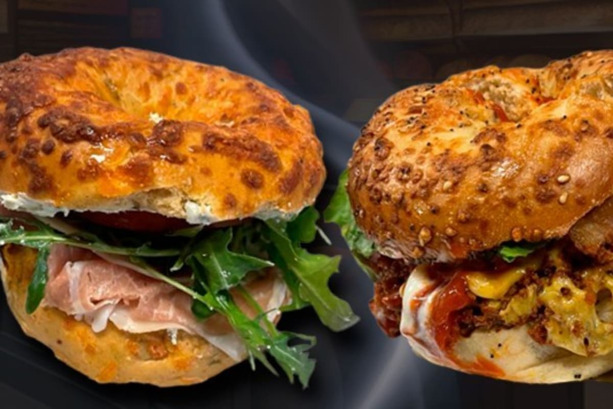 Holey Moley NY Bagel Delivery Menu Order Online 2777 University