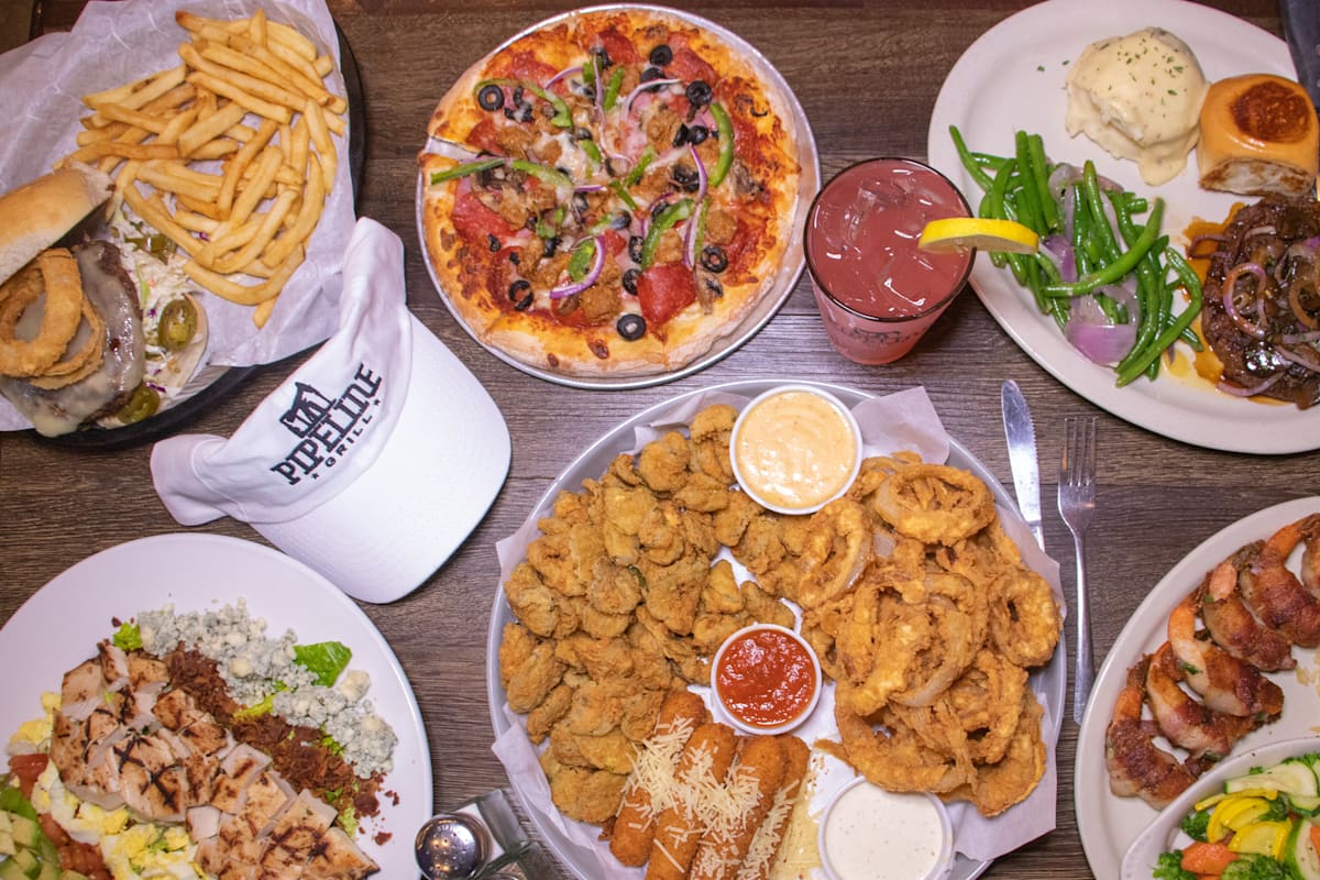 Pipeline Grill Delivery Menu Order Online 10003 Spencer Hwy La