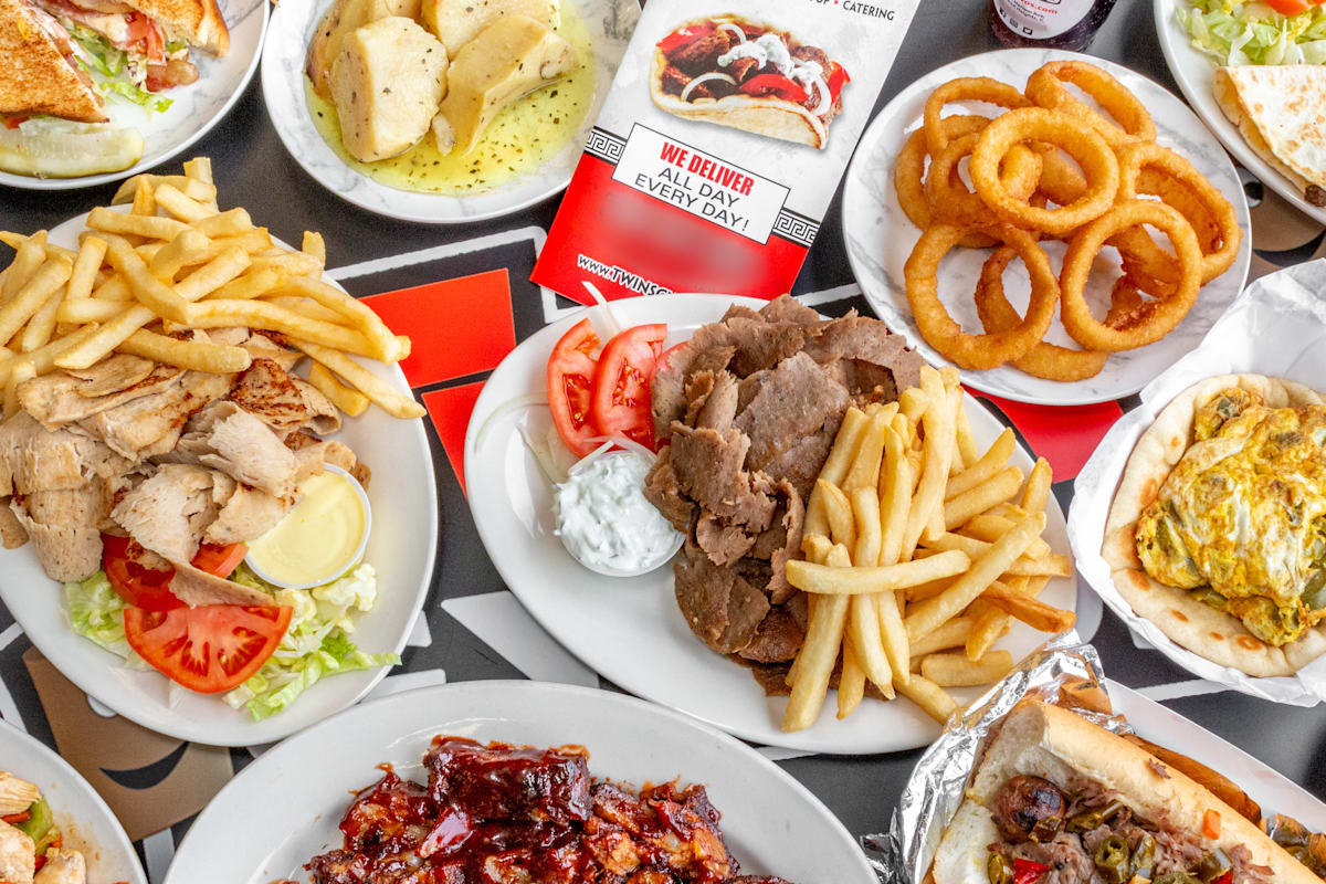 Twins Gyros Delivery Menu Order Online 4870 N Harlem Ave Harwood