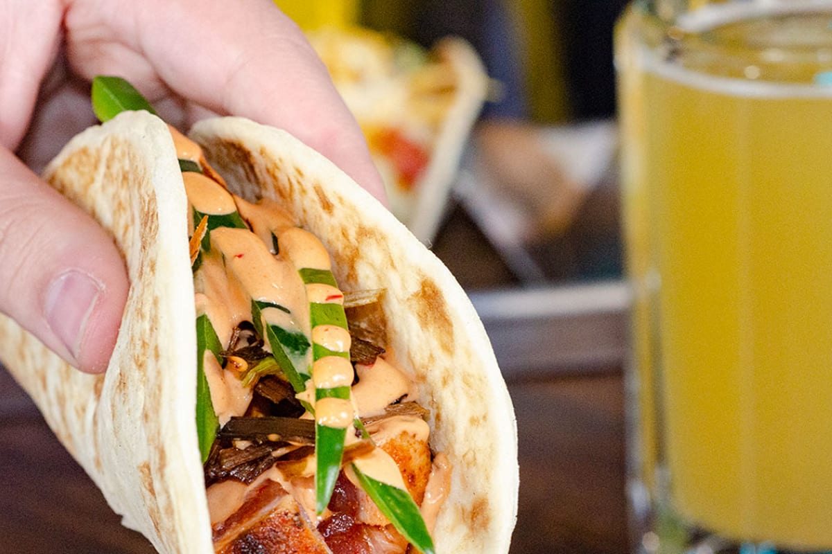 Boozy Tacos and Tap Delivery Menu Order Online 4680 Woodrow Bean