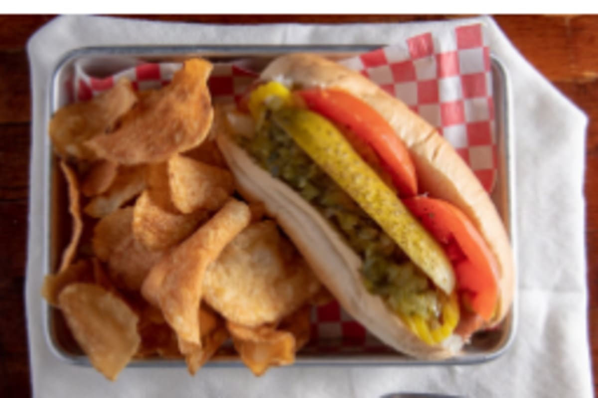 Hot Dog Gourmet Style @ Hooters on Eaten