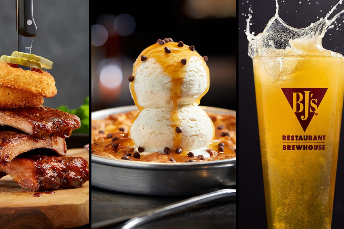 Bj's drink outlet menu
