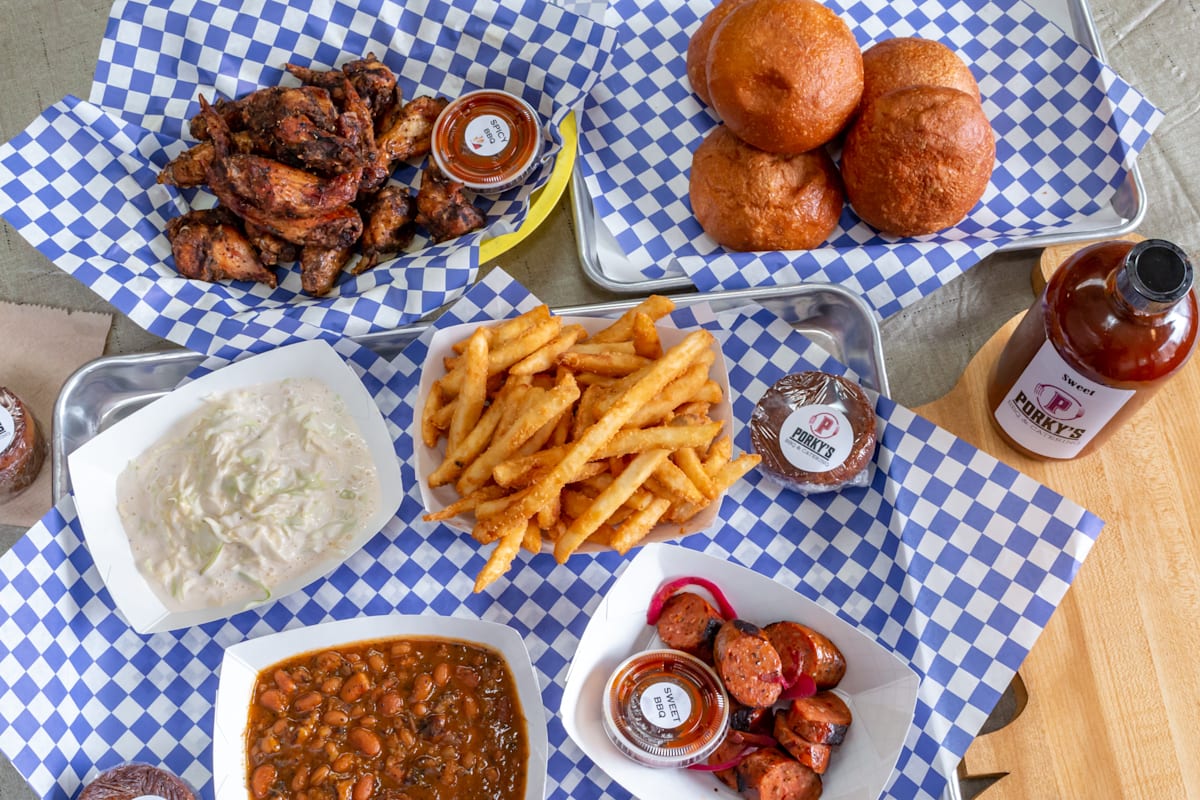 Porky's BBQ Delivery Menu Order Online 41 S Dunton Ave Arlington