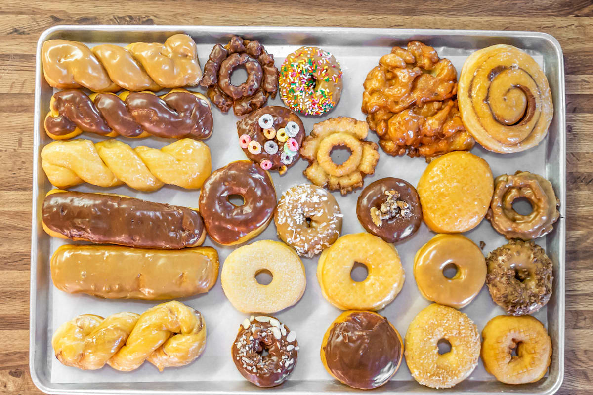 Baker Boy Donuts Delivery Menu Order Online 2043 Tully Rd Modesto