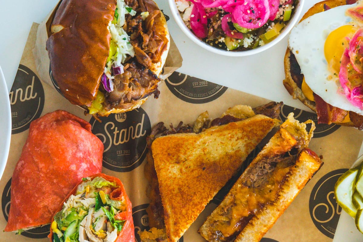 The sales stand menu