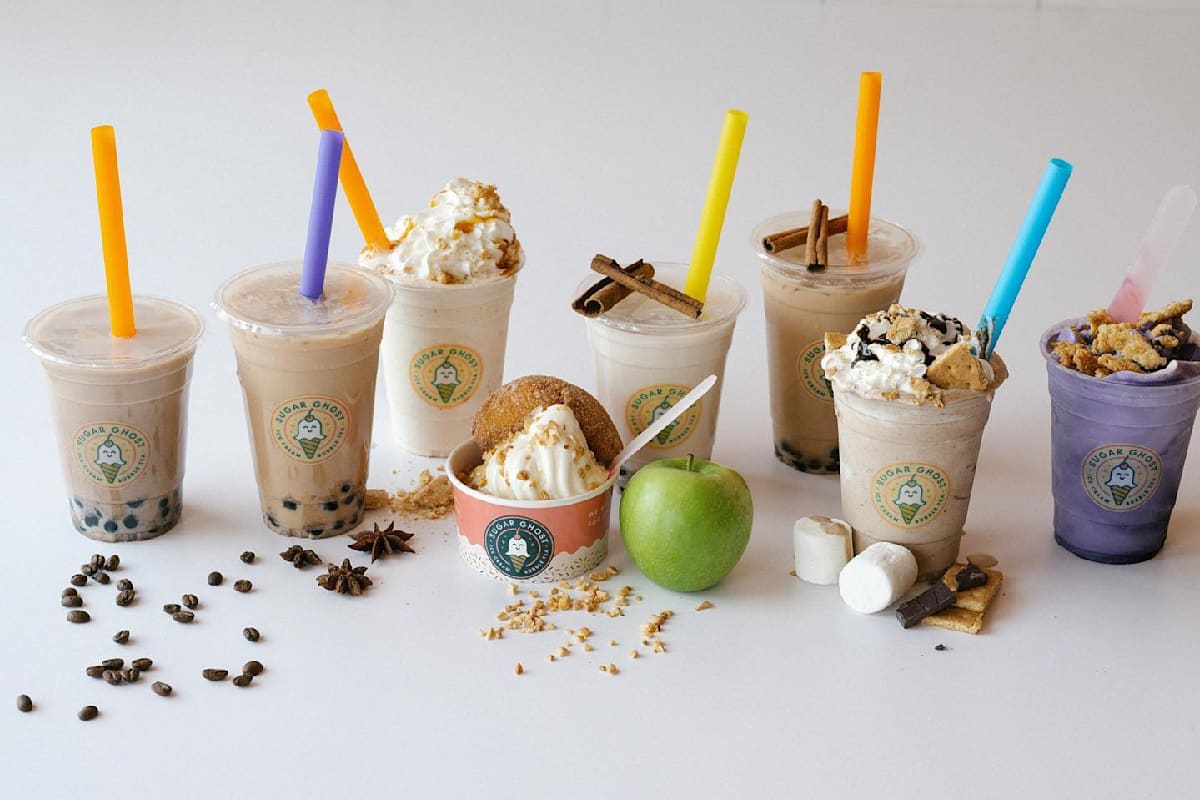 Sugar Ghost Ice Cream & Bubble Tea Germantown, TN Restaurant Menu