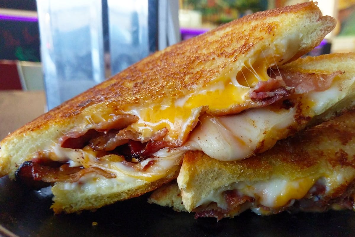 Cheesy Deliciousness Texas Grilled Cheese Delivery Menu Order