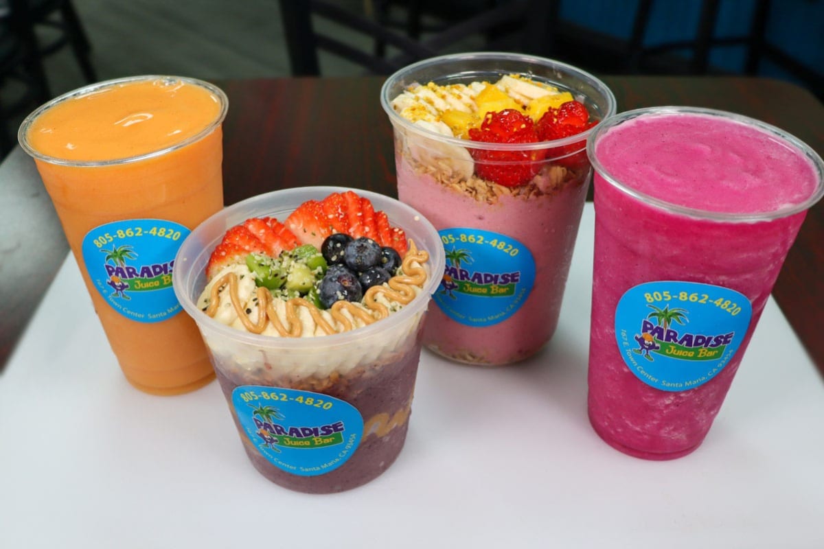 Paradise Juice Bar Delivery Menu Order Online 167 Town Center E