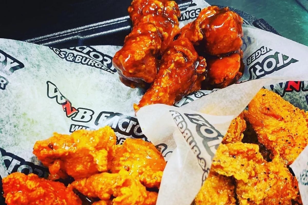 WNB Factory Wings and Burger Mableton, GA Restaurant Menu