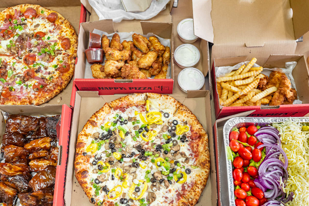 Happy s Pizza Woodward Ave Detroit MI Restaurant Menu