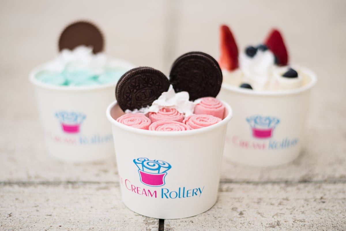 Ice cream clearance rollery