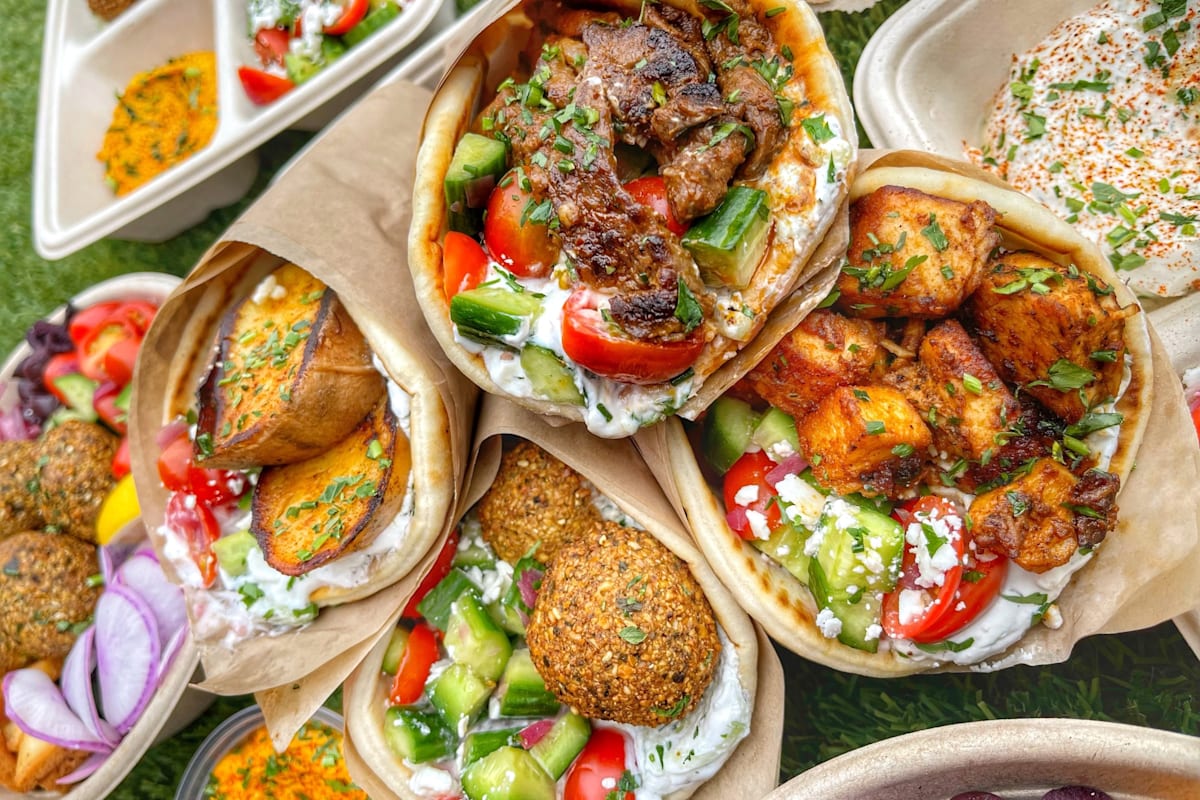 Greek Street Gyros St) Dallas, TX Restaurant Menu