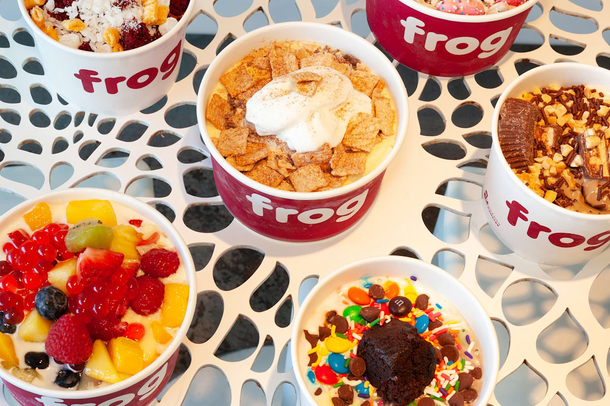Frog Frozen Yogurt Bar Delivery Menu Order Online 1550 N Cahuenga Blvd Los Angeles Grubhub