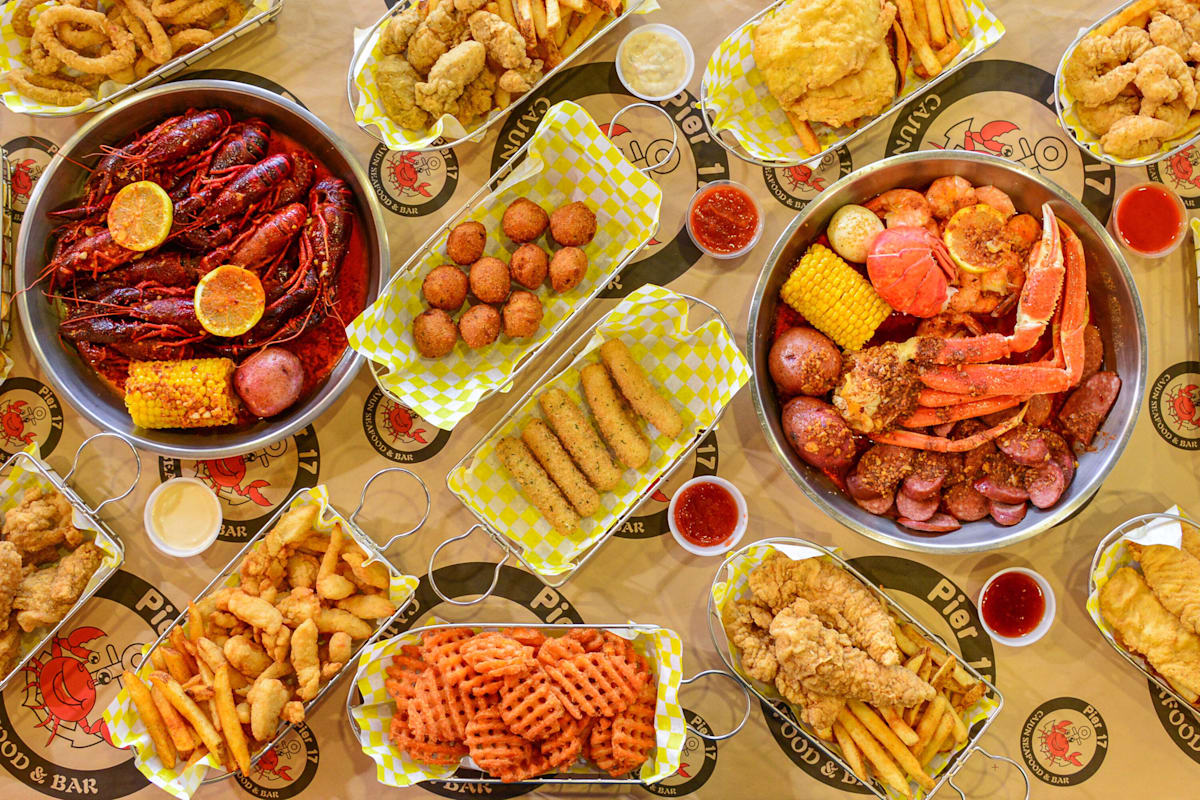 Pier 17 Cajun Seafood and Bar Delivery Menu Order Online 1975 S
