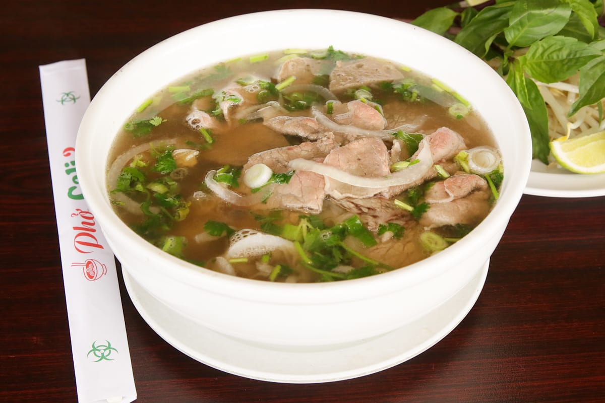 Pho cali store menu