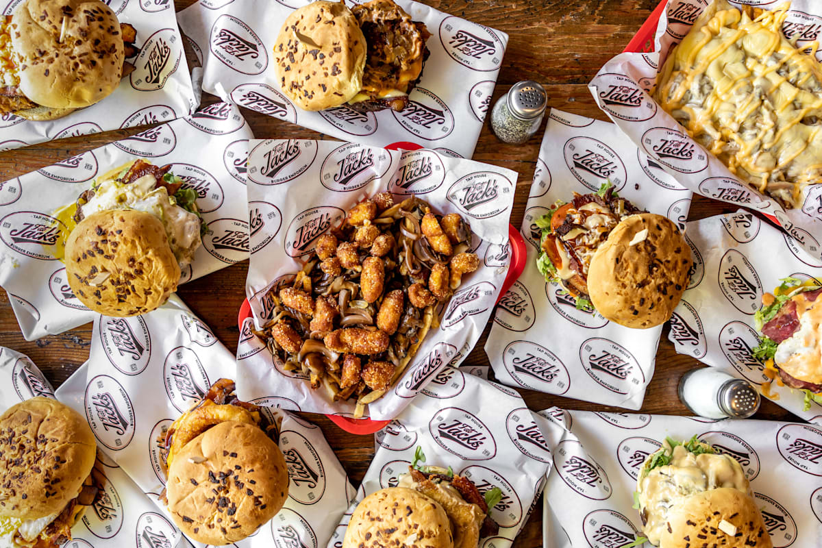 Fat Jack's Burger Emporium & Tap House Delivery Menu Order Online 206 S W Temple Salt Lake