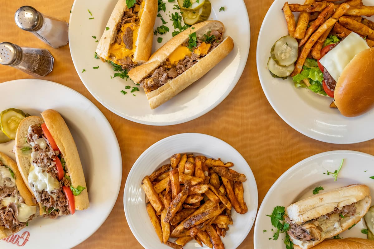 Cheek's Juicy Cheesesteaks Delivery Menu Order Online 8445 West