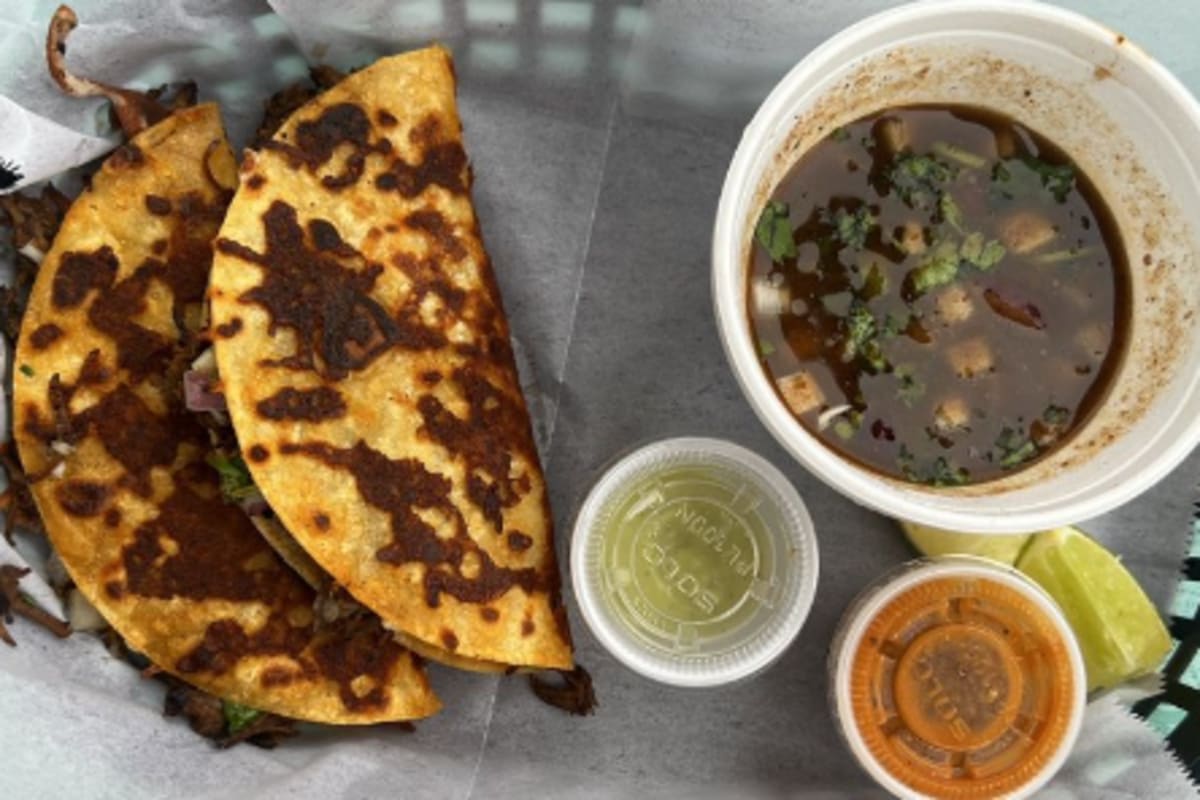 Los Galanes Birrias & Tacos Delivery Menu Order Online 1311 S 1st