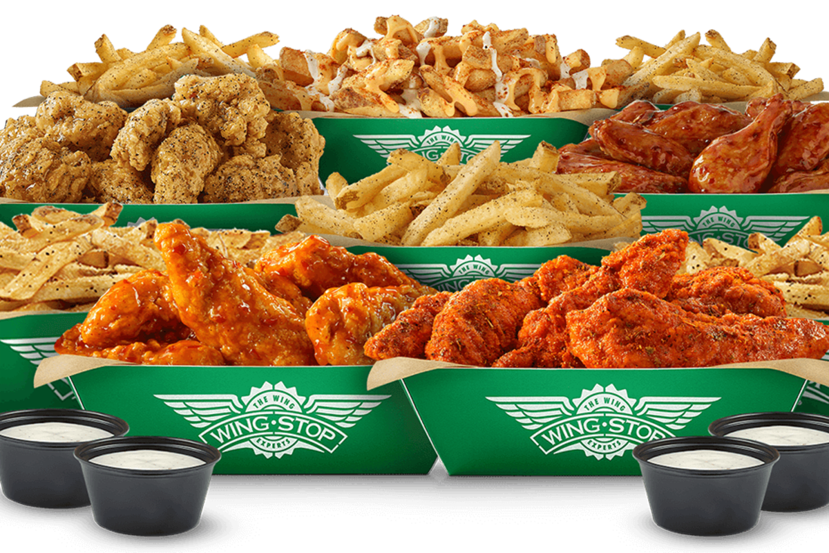 Wing Combos - Medium 8 pc Wing Combo - Wingstop Menu - Wings Restaurant