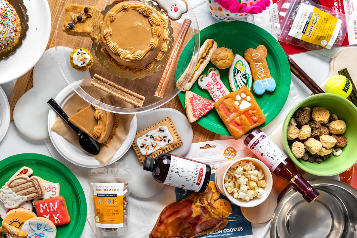 Pet friendly dog bakery store