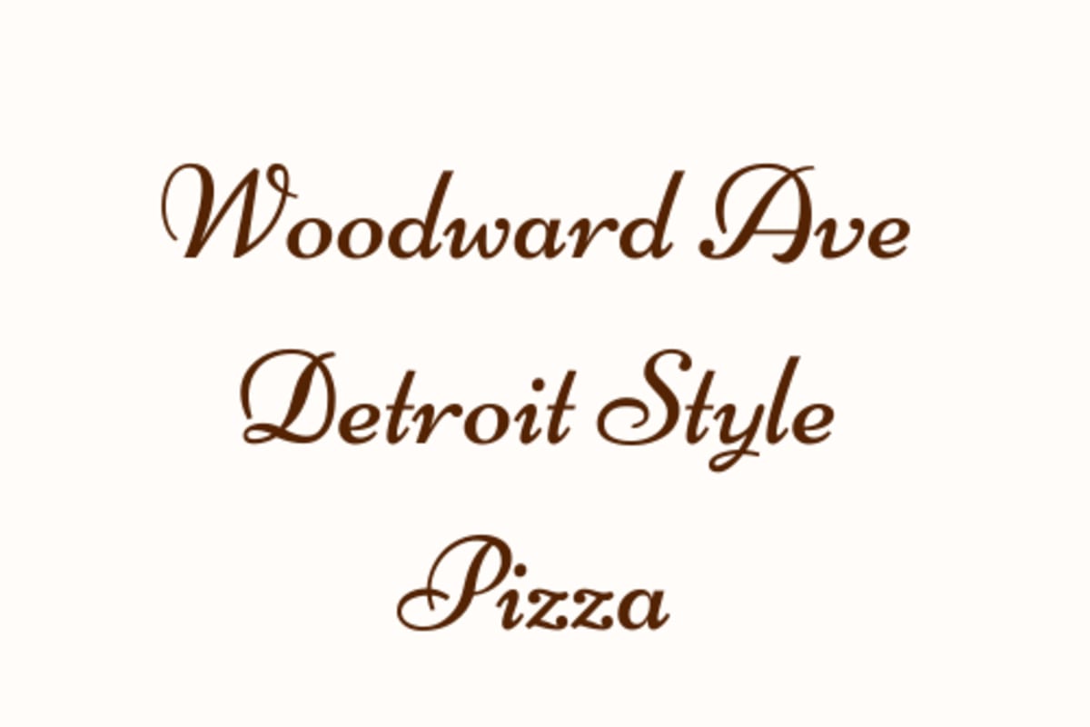 Woodward Ave Detroit Style Pizza Delivery Menu Order Online 500 West Summit Avenue Charlotte