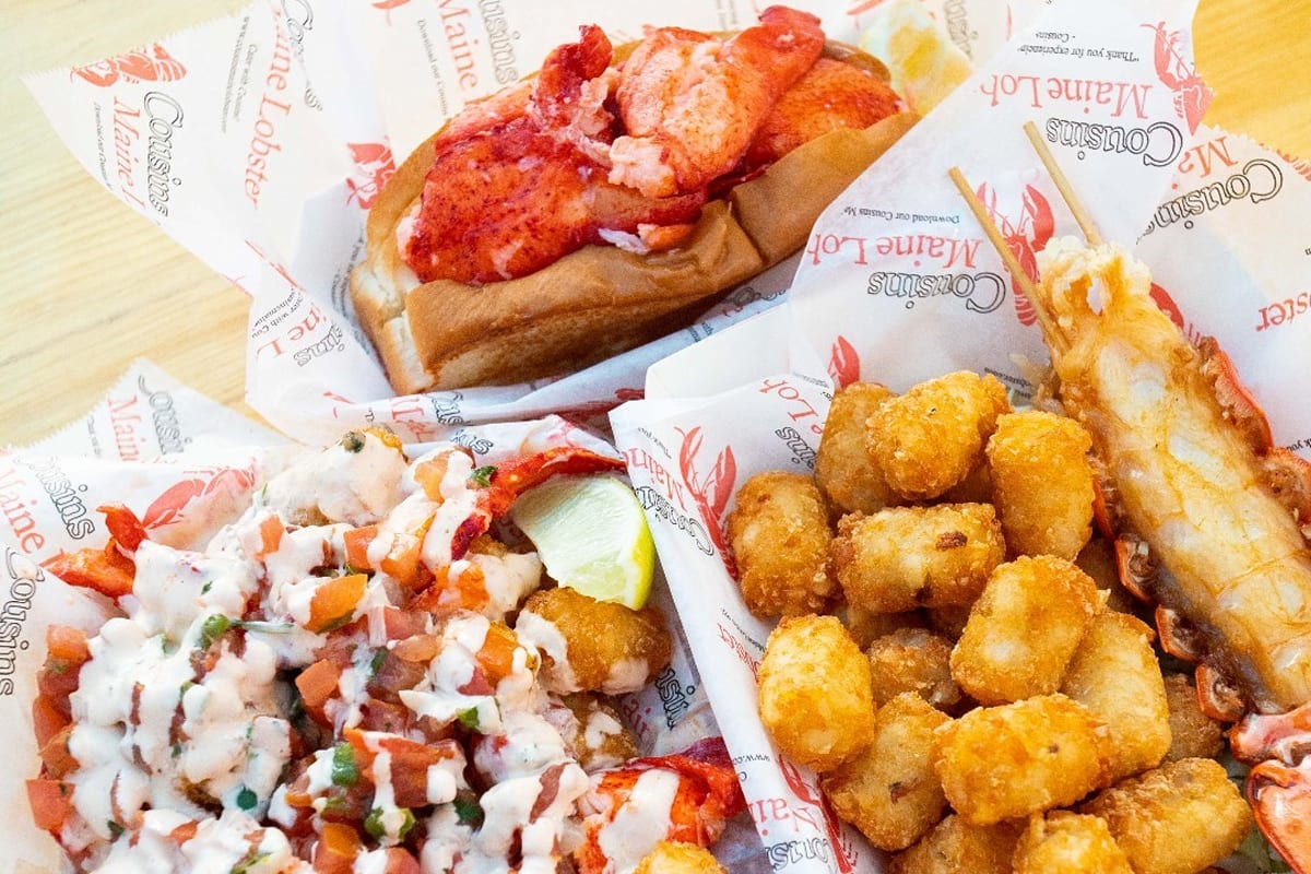 Cousins maine lobster menu new arrivals