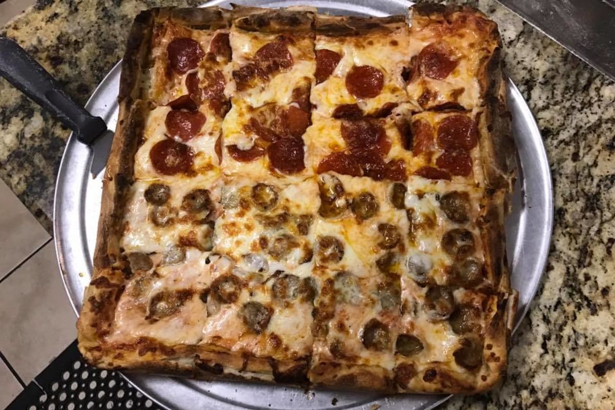 Its a tad burnt but my first pizza siciliana : r/Pizza