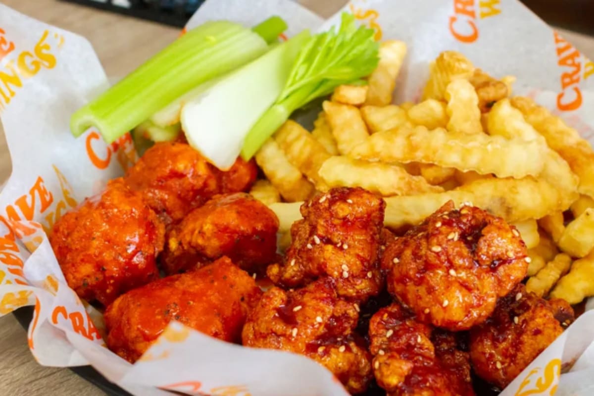 Crave Wings Delivery Menu Order Online 13633 Warwick Blvd Newport