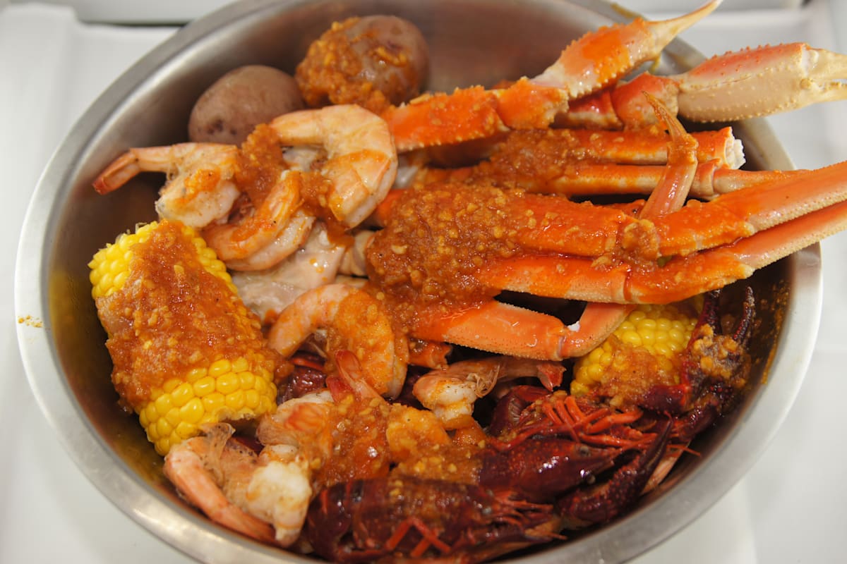 Marina seafood on sale