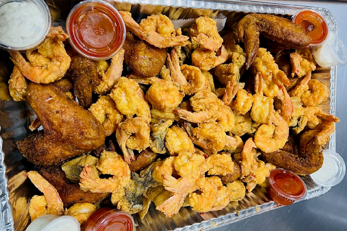 Yummy Seafood Delivery Menu Order Online 7049 Allentown Rd Camp