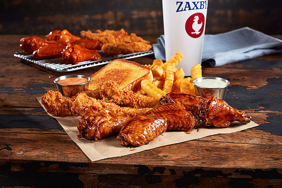 Zaxby's menu prices top