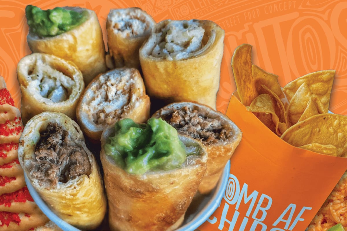 Roll Em Up ® Taquitos Delivery Menu Order Online 5751 Pine Ave Ste