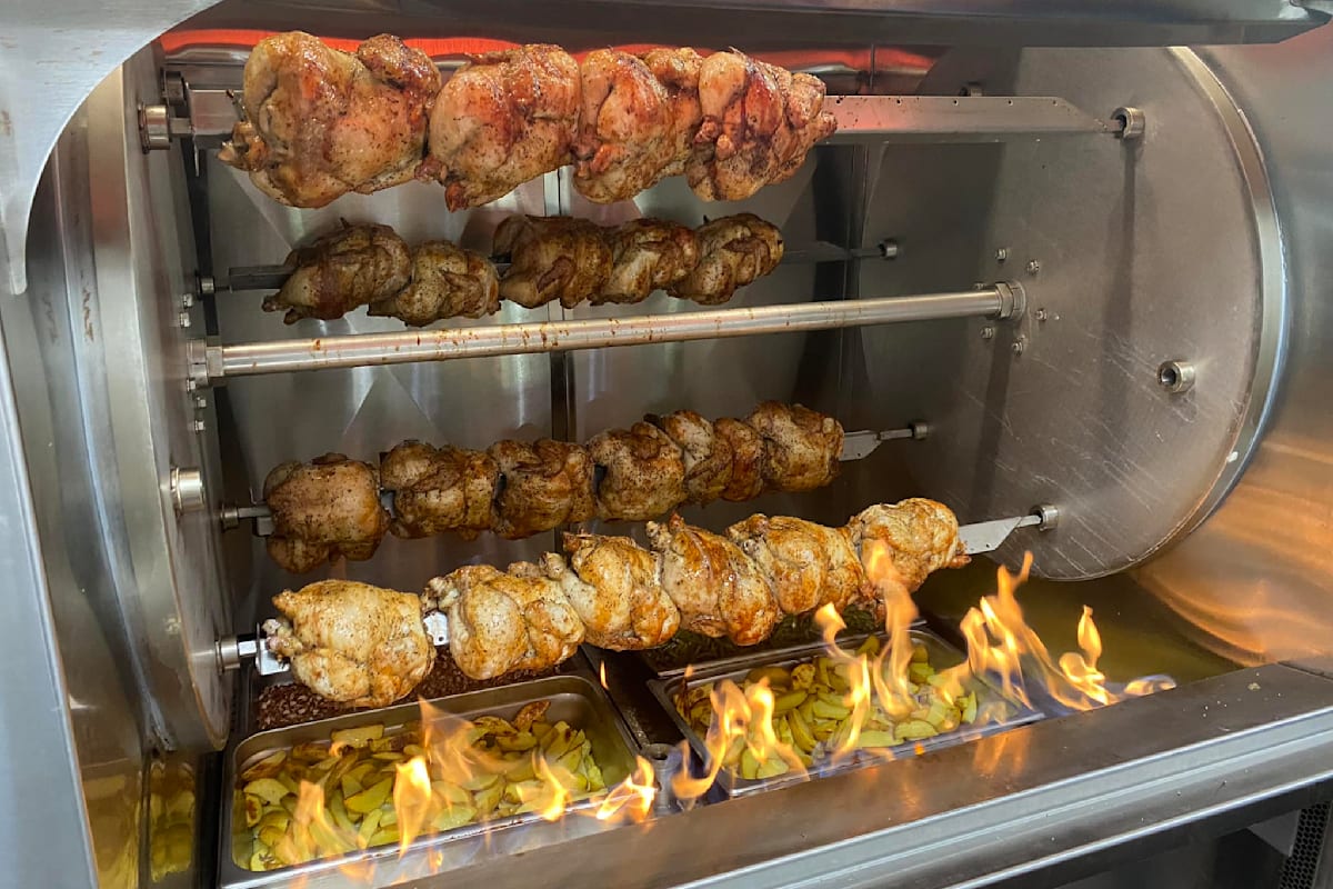 why not chicken grill rotisserie