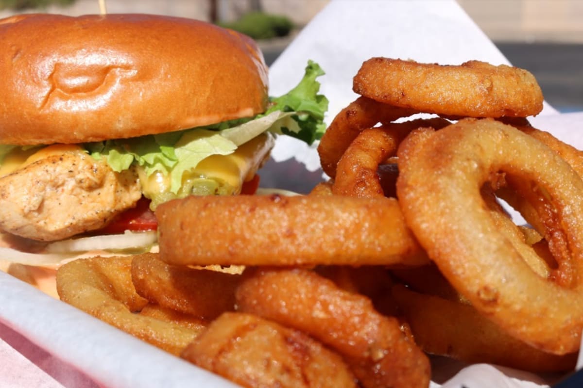 Revel Burger Delivery Menu Order Online 9250 Golf Course Rd NW