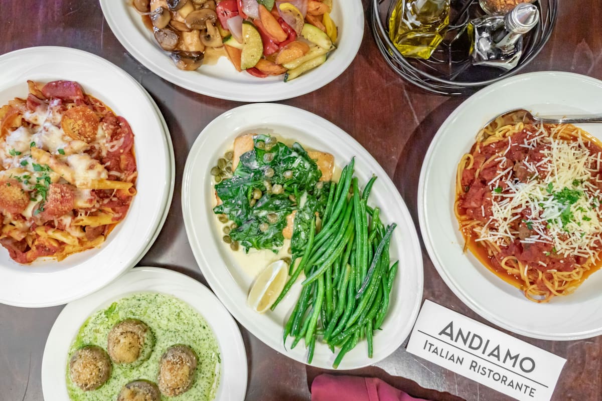 Andiamo Italian Ristorante Woodbury, MN Restaurant Menu + Delivery