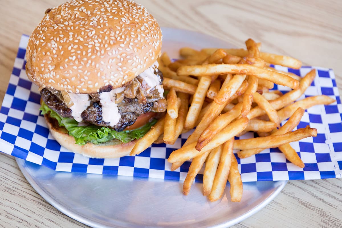 Black & Bleu Burger - Papa's