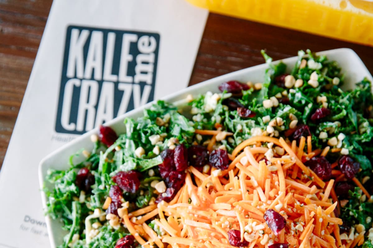 Kale Me Crazy Delivery Menu Order Online 2018 Cameron St Raleigh