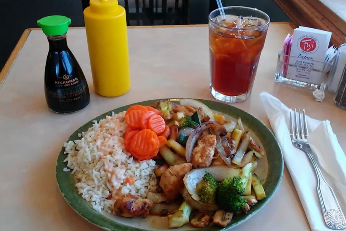 Fuji Japanese Grill Delivery Menu Order Online 10508 Kingston Pike