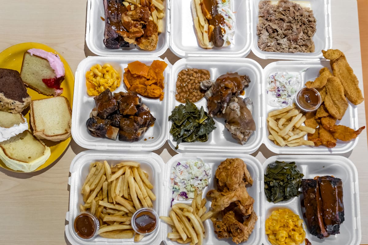 B and M Bar B Que Delivery Menu Order Online 21921 Miles Rd North Randall Grubhub