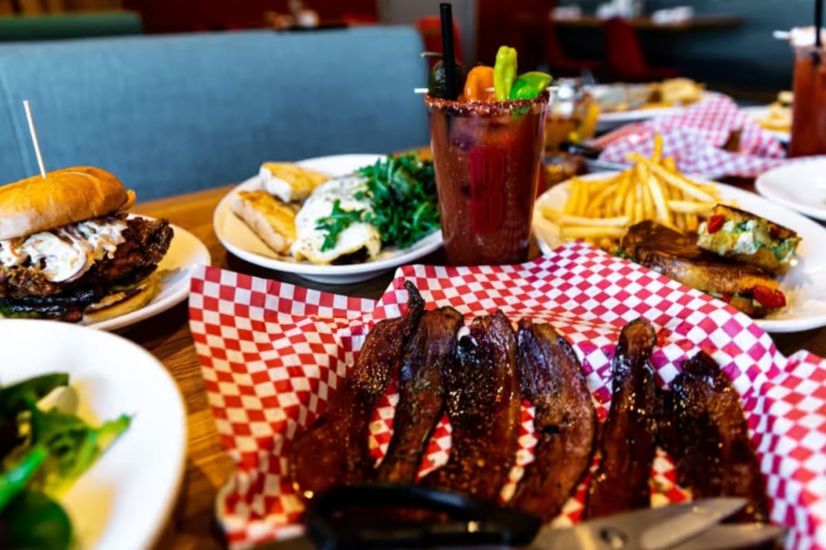 Bacon Social House Delivery Menu Order Online 2100 W Littleton Blvd