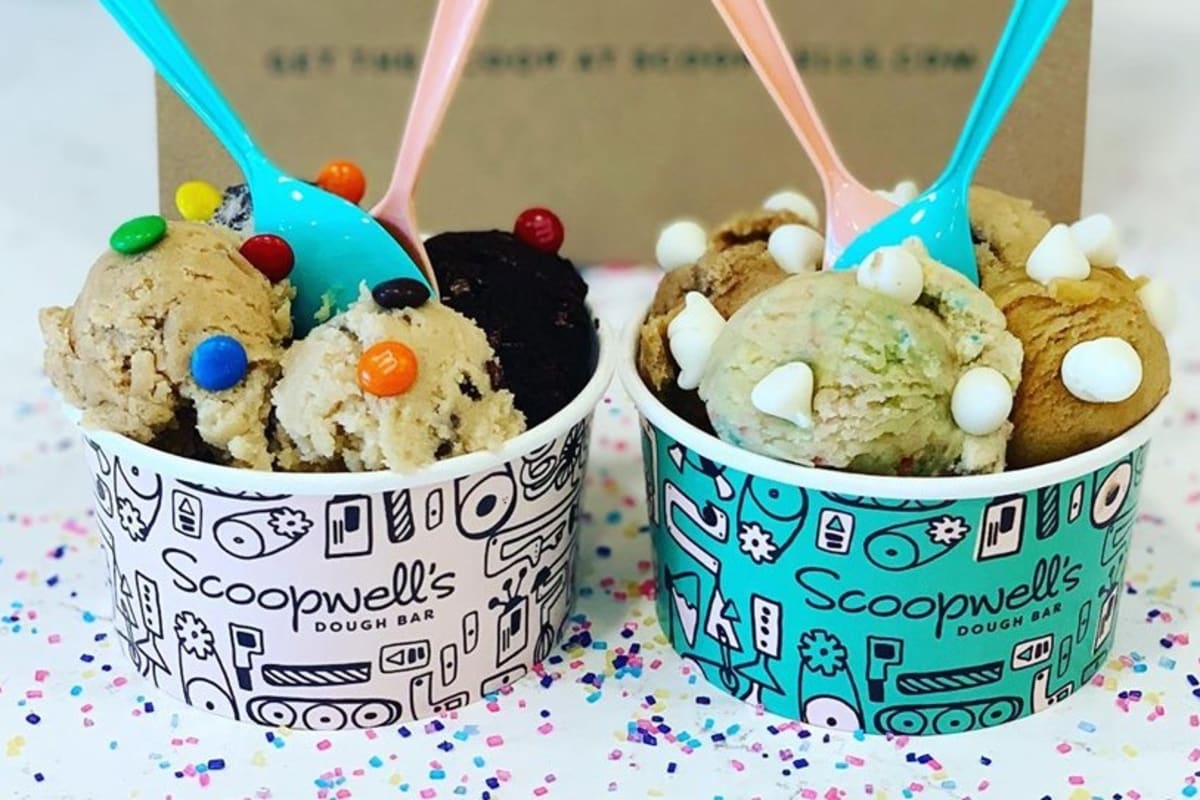 Scoopwell's Dough Bar Delivery Menu Order Online 100 E Camelback Rd Phoenix Grubhub