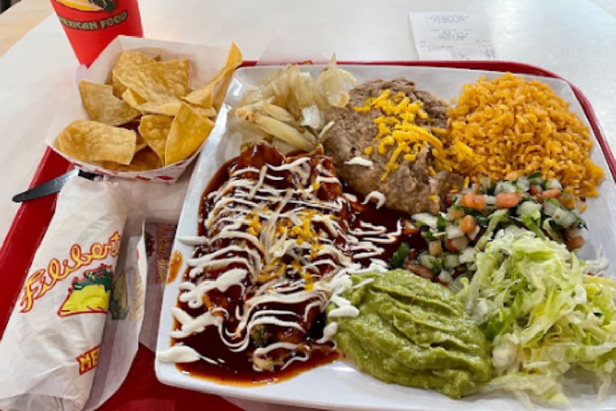 Filiberto's Mexican Food Delivery Menu Order Online 21805 S
