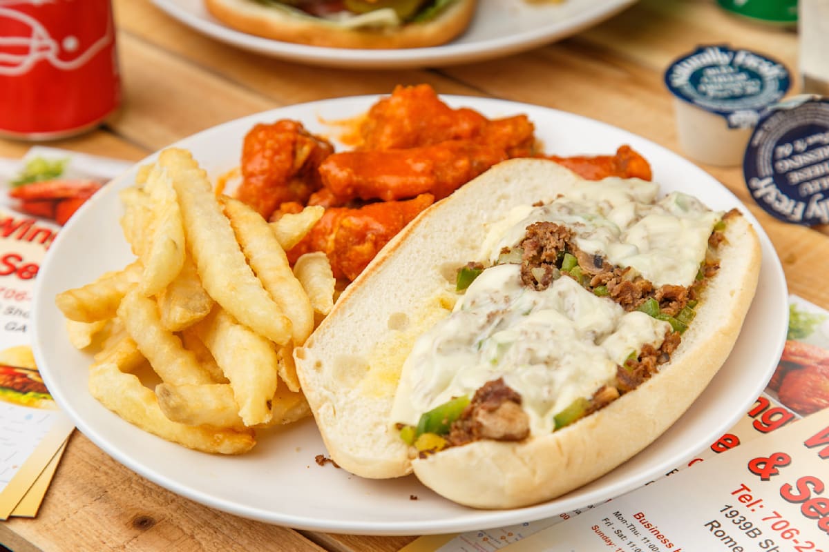 Wings and Seafood Delivery Menu Order Online 1939 Shorter Avenue